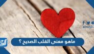 ماهو معنى القلب الصحيح ؟