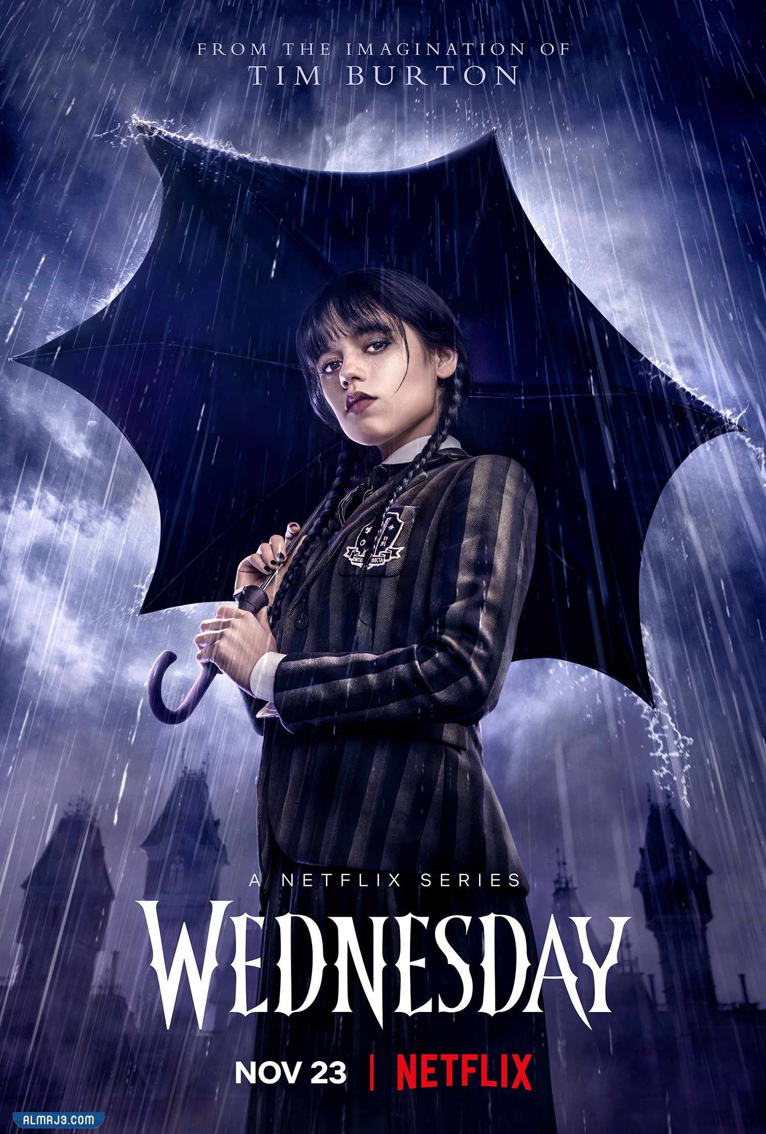 مسلسل وينزداي ادامز wednesday addams