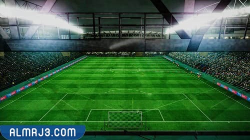 مناطق اللعب في الملعب