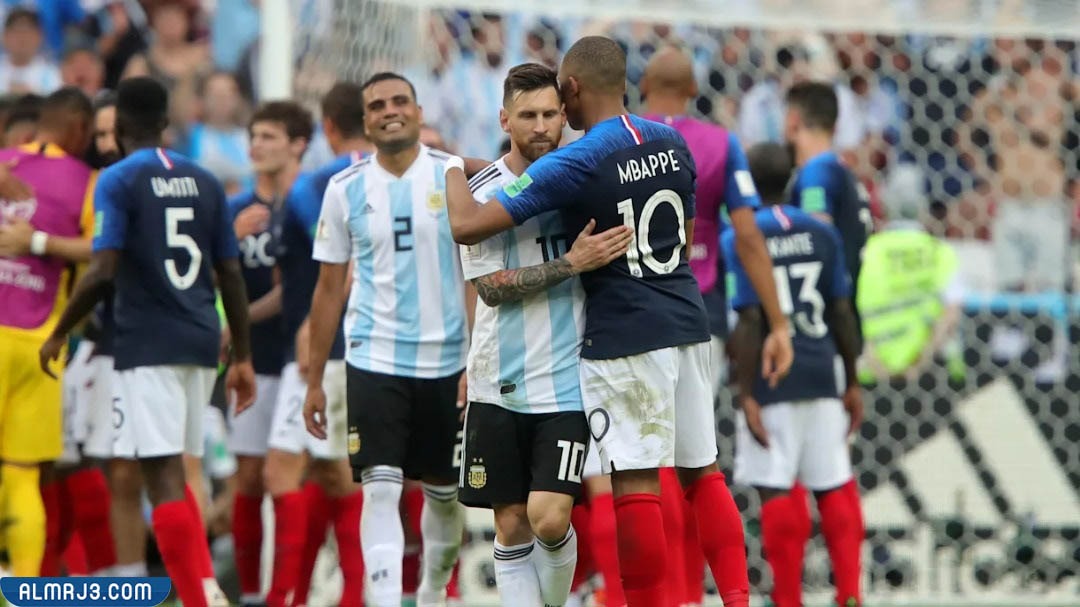 مباراة الأرجنتين وفرنسا كاس العالم 2022