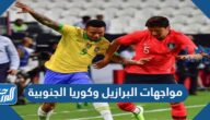 تاريخ مواجهات البرازيل وكوريا الجنوبية في كرة القدم