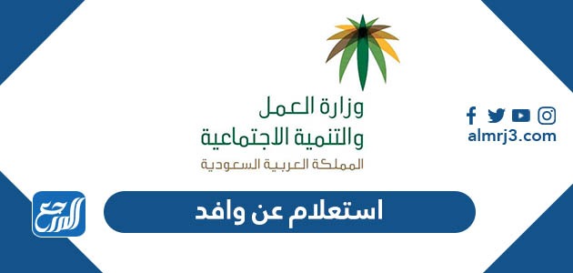 استعلام عن وافد