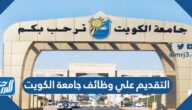 رابط التقديم علي وظائف جامعة الكويت 2023 الادارية والفنية