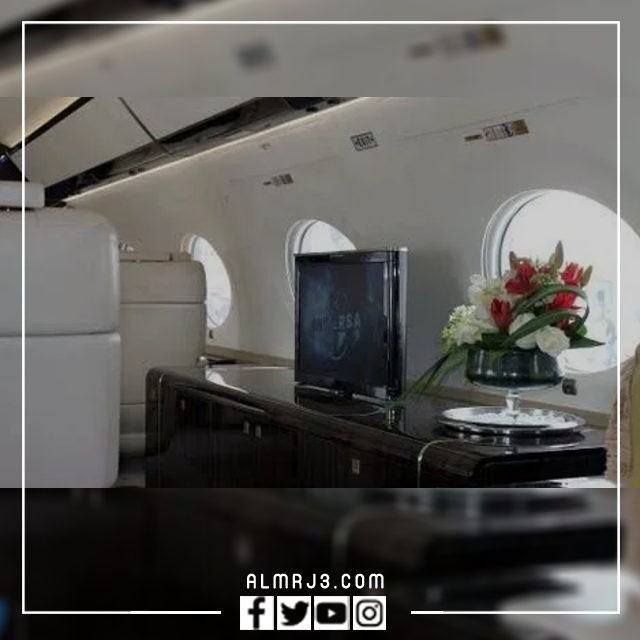 صور طائِرة كِريستيانو رونالدو الخاصّة