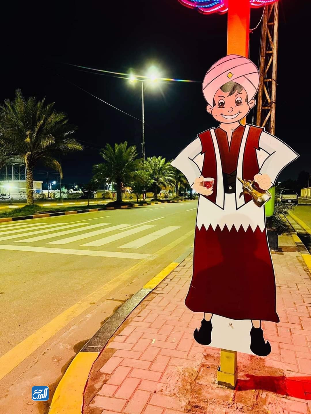 صور السندباد البحري تميمة خليجي 25