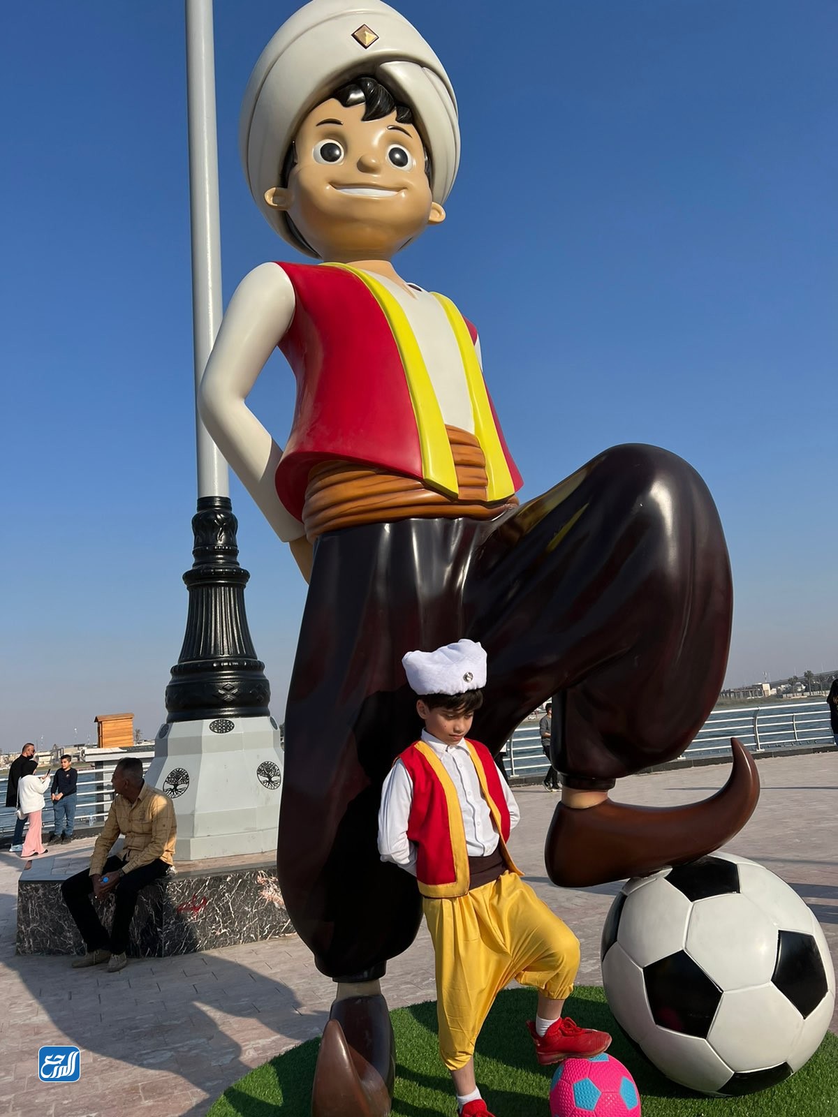 صور السندباد البحري تميمة خليجي 25