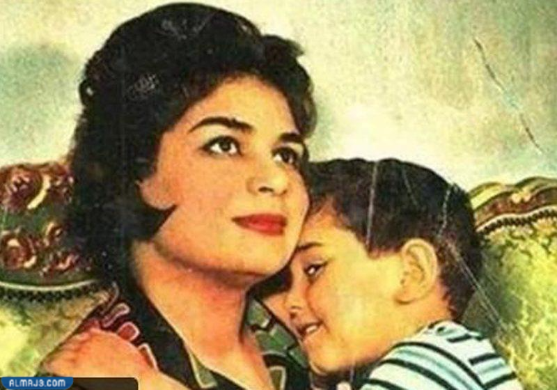 كريمة مختار وهي صغيرة