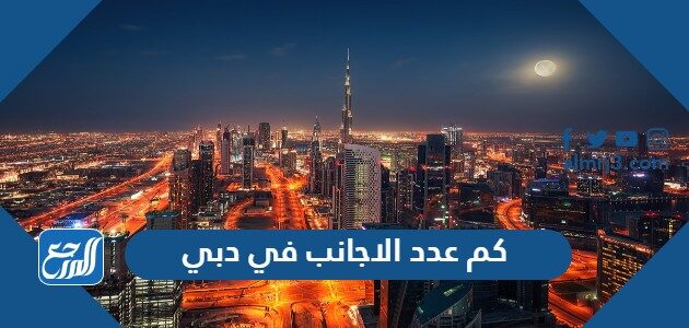 كم عدد الاجانب في دبي 2026