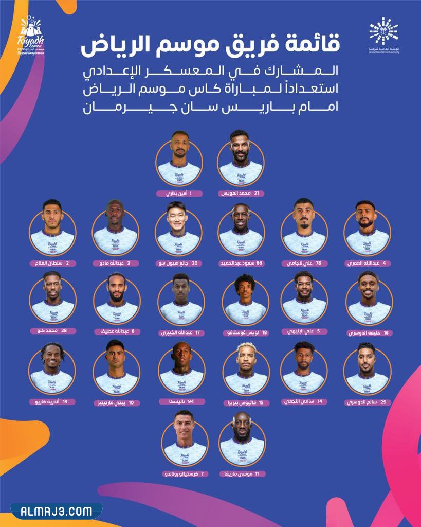 لاعبي الهلال والنصر