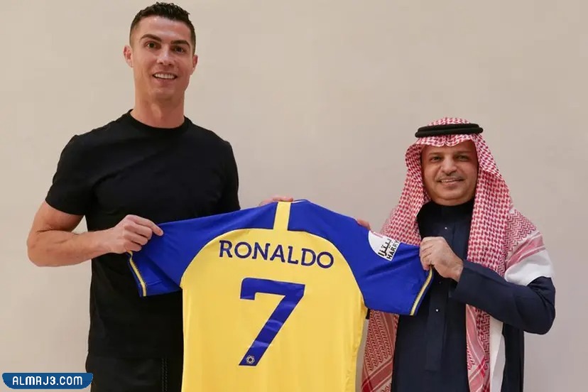 حفل تقديم كريستيانو رونالدو مع النصر السعودي