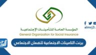 استخراج برنت التامينات الاجتماعية للضمان الاجتماعي 1444 الرابط والخطوات