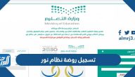 رابط تسجيل روضة نظام نور 1447 وأعمار القبول رابط تسجيل روضة نظام نور 1447 وأعمار القبول
