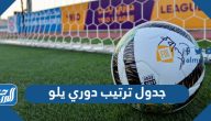 جدول ترتيب دوري يلو 2024 جدول ترتيب دوري يلو 2024