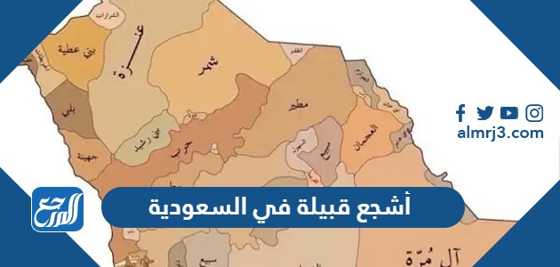 أشجع قبيلة في السعودية 2024