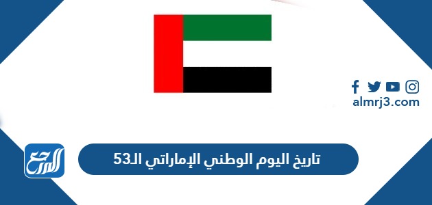 تاريخ اليوم الوطني الإماراتي