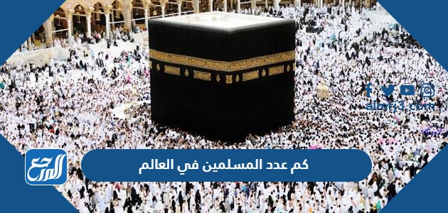 كم عدد المسلمين في العالم