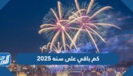 كم باقي على سنه 2025 العد التنازلي