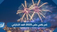 كم باقي على 2025 العد التنازلي