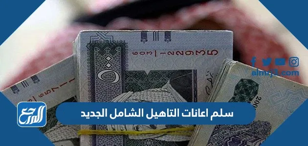 سلم اعانات التاهيل الشامل الجديد