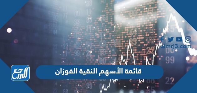قائمة الأسهم النقية 2024 الفوزان