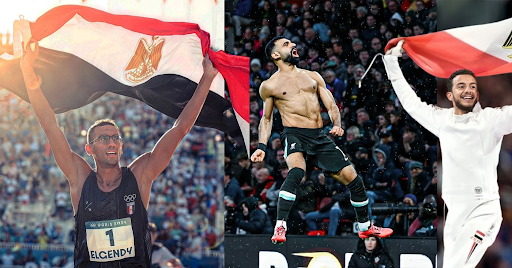 نجوم صاعدة في الرياضة المصرية