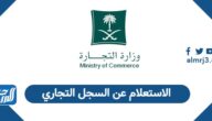 كيفية الاستعلام عن السجل التجاري في السعودية 1447