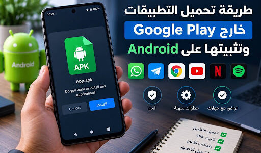 طريقة تحميل التطبيقات خارج Google Play وتثبيتها على Android
